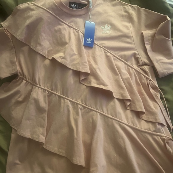Adidas Original JKoo Ruffle Tee - Picture 1 of 5